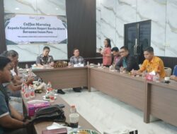 Gelar Coffe Morning, Kejari dan PWI Barito Utara Perkuat Sinergi 