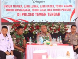 Kapolres Barito Utara Kunker ke Polsek Tengah, Perkuat Soliditas Antar Personel