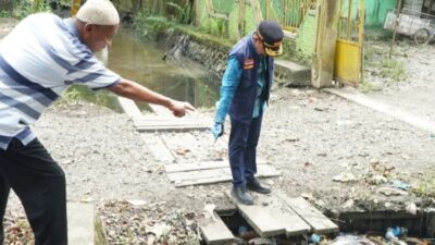 Wali Kota Yamin Minta Jembatan Warga Dibongkar Demi Optimalkan Fungsi Sungai Belitung