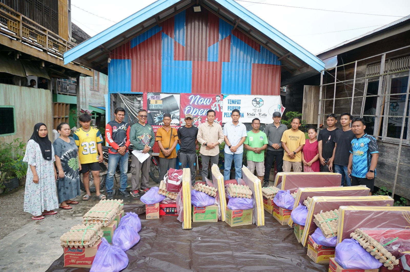 Kebakaran gang keluarga