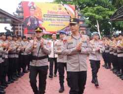 Kunjungi Polres Barito Utara, Wakapolda Kalteng Beri Arahan Personel Perkuat Profesionalisme
