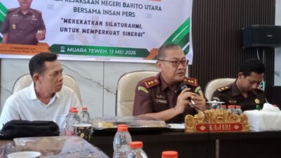 Sapa Insan Pers di Coffee Morning, Kajari Barito Utara: Pers adalah Kontrol Mitra Kinerja Kejari