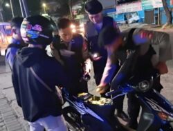 Tiga Motor Knalpot Brong Diamankan saat Patroli Dini Hari di Banjarmasin
