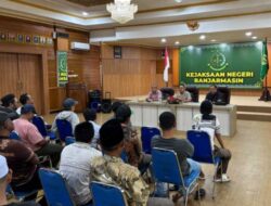 Jelang Eksekusi Lahan di Pasar Lama Laut, Kejari Banjarmasin Gelar Sosialisasi