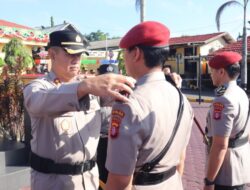 Polres Kobar Gelar Sertijab Sejumlah Pejabat, Kapolres Dorong Peningkatan Kinerja dan Pelayanan Publik