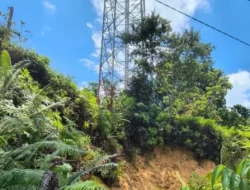 Diskominfosandi Barito Utara Respon Cepat Laporan Masyarakat Terkait Ancaman Bencana Tanah Longsor di Desa Sikui