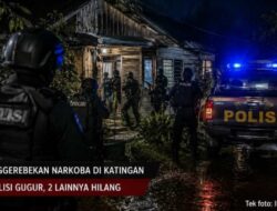 Penggerebekan Bandar Sabu di Katingan Berujung Tragedi, Satu Polisi Gugur Dua Hilang