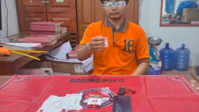 Komitmen Polres Barito Utara Berantas Narkoba, Seorang Pemuda Siap Edarkan Sabu di Muara Teweh Berhasil Diringkus