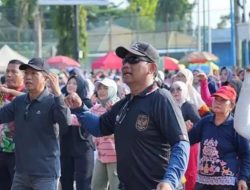 Bupati Barito Utara Pimpin Senam dan Gowes Bersama Jajaran, Budayakan Hidup Sehat Dimulai dari Pimpinan