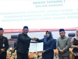 DPRD Barito Utara Gelar Paripurna Pandangan Akhir Fraksi terhadap Raperda Perubahan APBD 2026