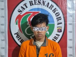 Remaja 18 Tahun Bawa 10,19 Gram Sabu di Desa Lemo, Coba Kabur Lompat ke Sungai Barito Saat Diamankan