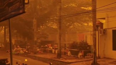 Kabut Asap Selimuti Muara Teweh, BPBD Barito Utara Imbau Warga Kurangi Aktivitas Luar Ruangan