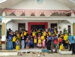 PAMA BEKB Berbagi, Santuni 66 Anak Yatim di Desa Benangin